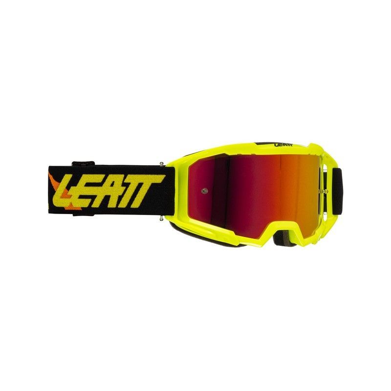 🕶️🌟 Gafas Leatt Vizion 3.5 Iriz Lime Rojo – Estilo, protección y visión nítida
