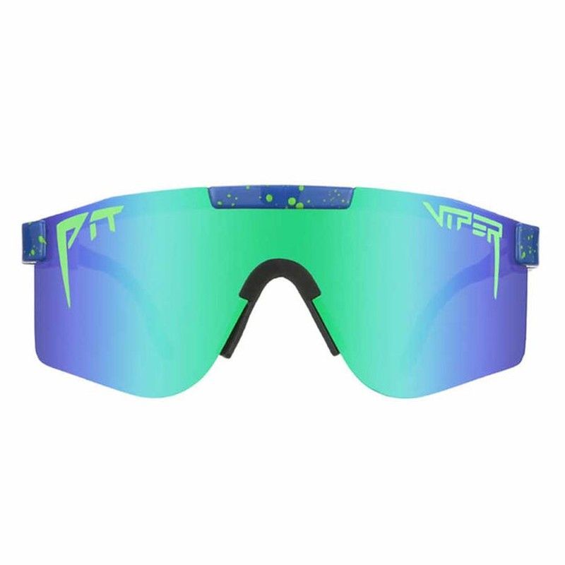 🕶️🌈 Gafas Pit Viper Leonardo Doble Ancho – Lentes Reflectantes Arco Iris | Estilo y Protección Extrema para Aventuras 🚴‍♂️🏞️