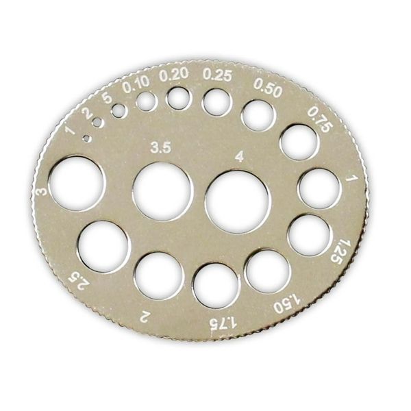 Galga Acero 13034 Para Piedras/Diamantes