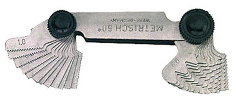 Galga Comprobador De Roscas Unc/Unf 30 Laminas, Referencia 25801309