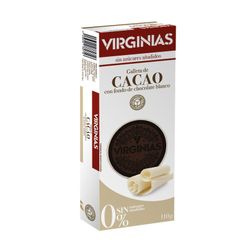 Galleta Chocolate Blanco 0% sin Azúcar Añadido Virginias 110 grs