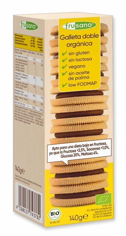Galleta Doble Organica 140 G