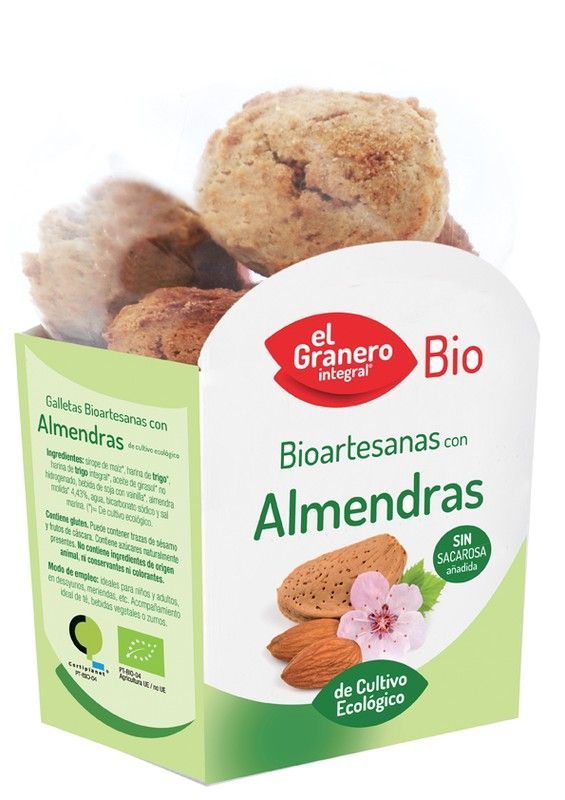 Galletas Bioartesanas Almendra 250 Gr