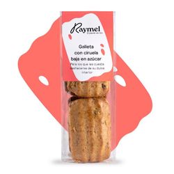 Galletas con Ciruela Sin Azúcar Añadido Bolsa 5 unidades