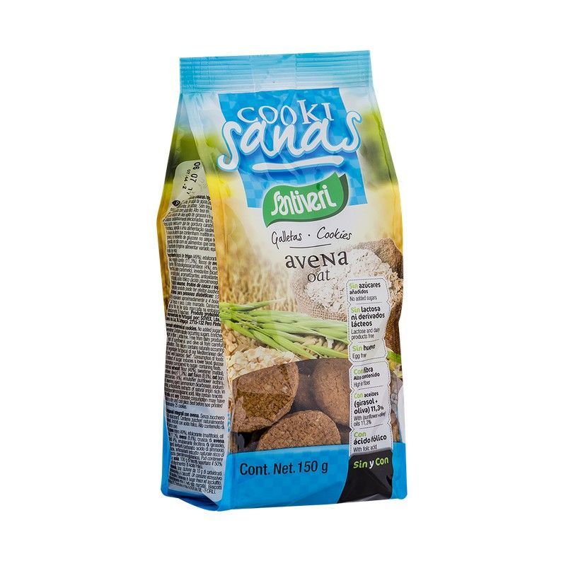 Galletas Cookisanas Avena 150g