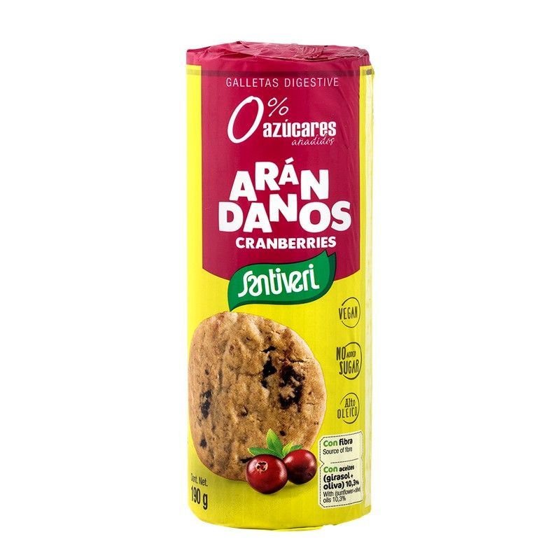 Galletas Digestive Arandanos 190g