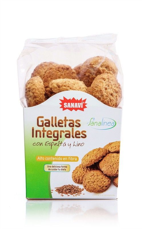 Galletas Integrales Con Espelta Y Lino