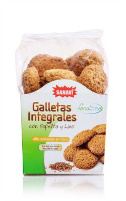 Galletas Integrales Con Espelta Y Lino