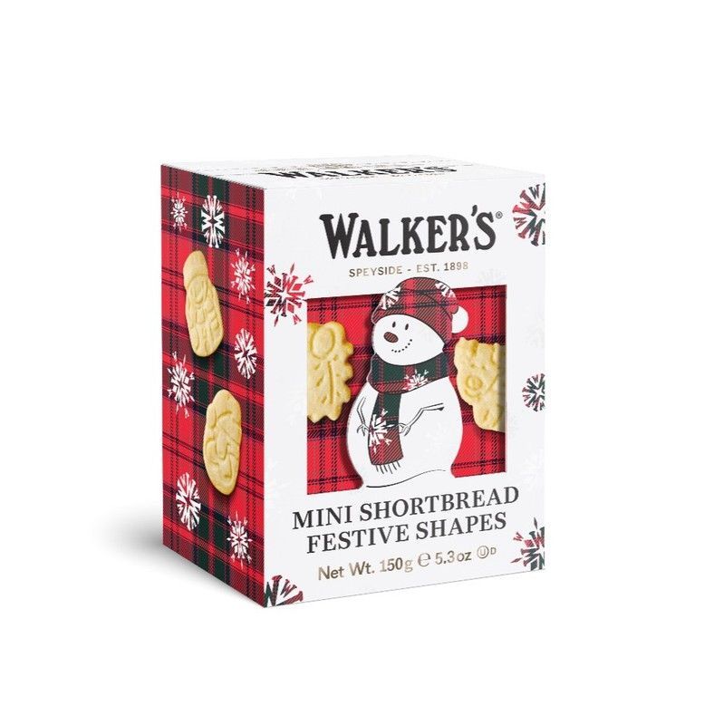 Galletas Mantequilla Navidad Walkers 150 grs