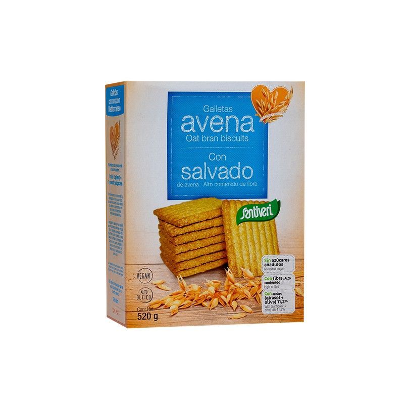 Galletas Salvado De Avena 270 Gr 1 Paquete
