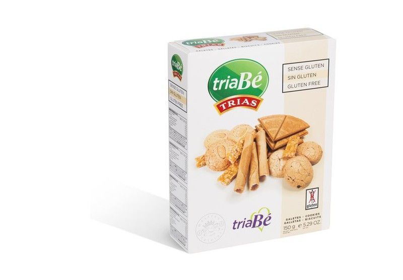 Galletas sin gluten trias 150g triabé