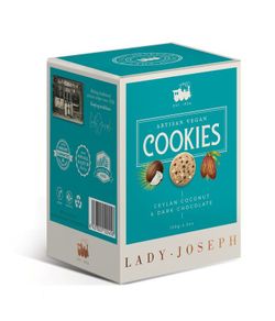 Galletas Veganas Coco & Chocolate Negro Lady Joseph 130 grs