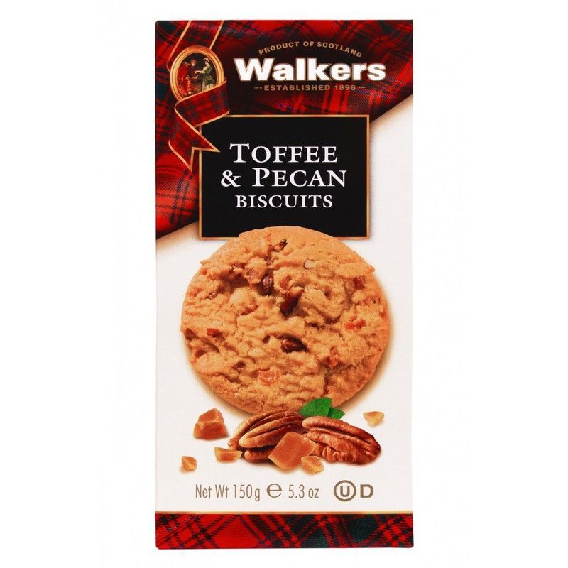 Galletas walkers con caramelo y nueces pecanas 150 g