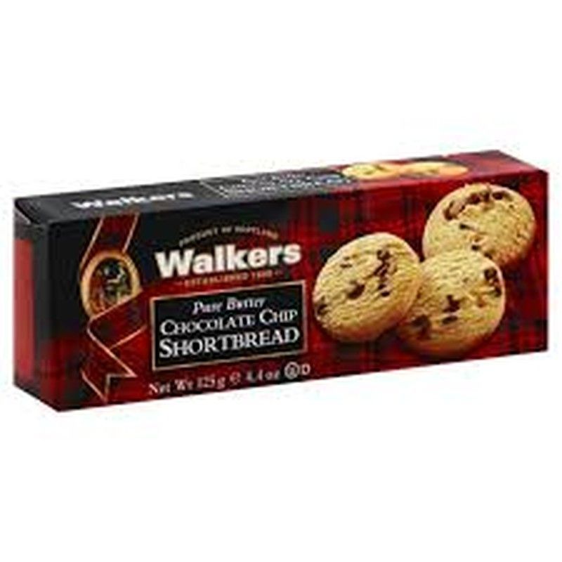 Galletas walkers con chips de chocolate 125 g