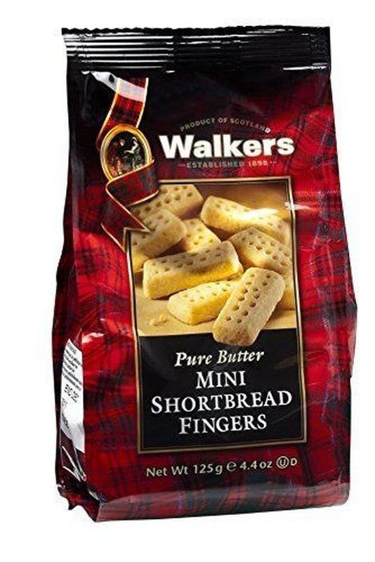 Galletas walkers mini fingers 125 g