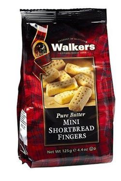 Galletas walkers mini fingers 125 g
