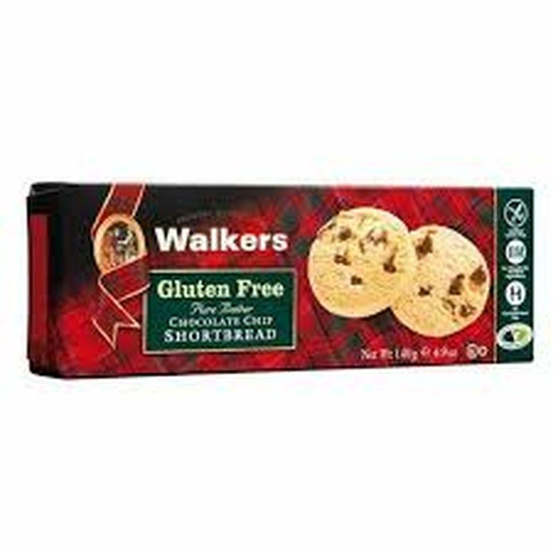 Galletas walkers sin gluten chips chocolate 140 g