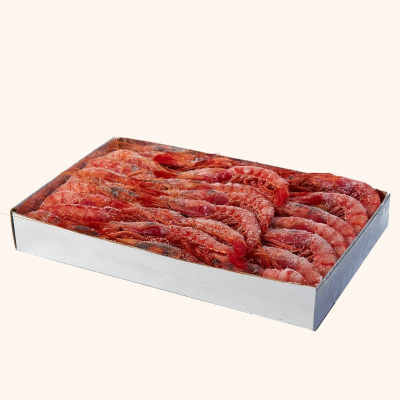 Gamba Roja De Huelva 1kg. A1 CARABELAS