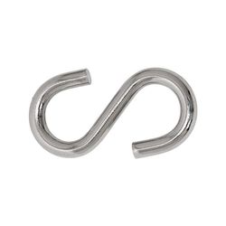 Gancho S 4mm. Inox A316. 10 Unid.