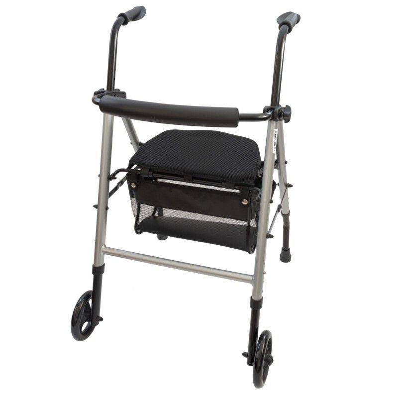 Garcia 1880 Andador con Asiento Regulable y Cesta 2214N
