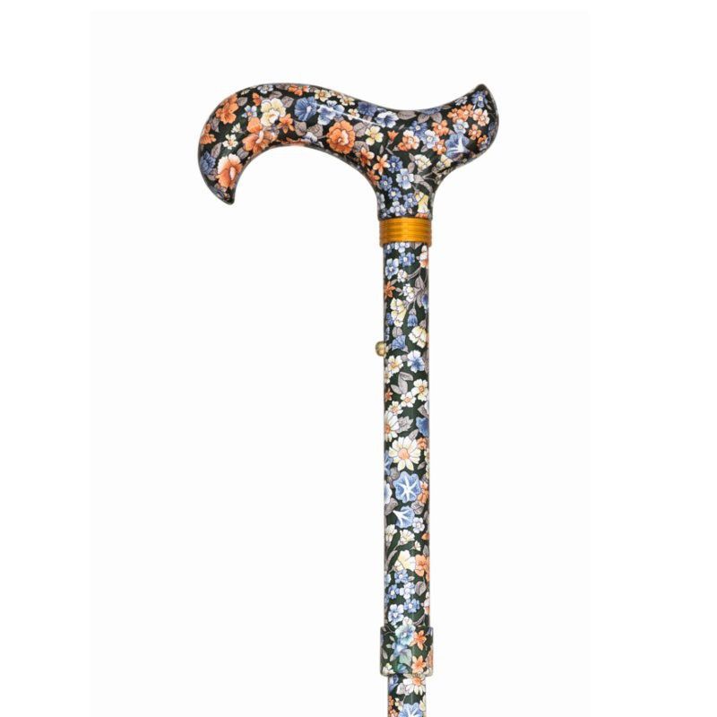 Garcia 1880 Baston Muletilla Plegable en Aluminio Estampado Flores | R. 336