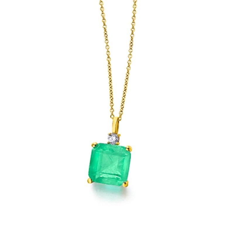 Gargantilla LECARRE Oro Green love. GD100OA-00