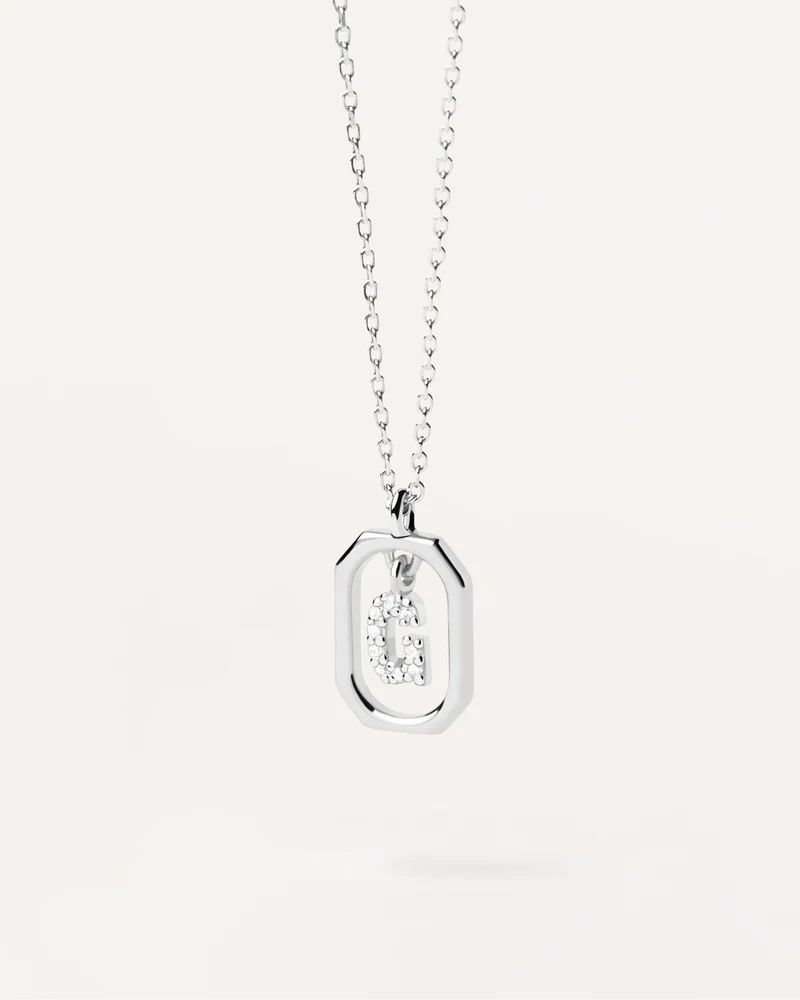 Gargantilla PDPAOLA de plata Letra G Mini.CO02-518-U