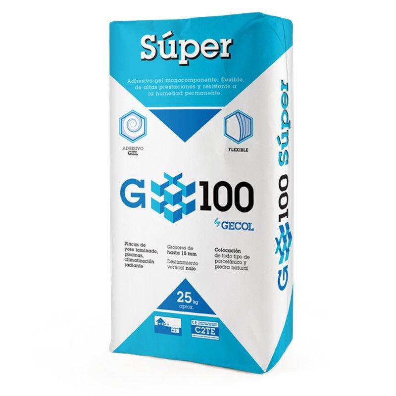 Gecol Super Blanco  25 kg C2TE