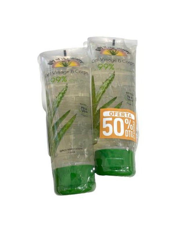 Gel Aloe Vera Lily Of The Desert 99% Duplo (2x120ml)