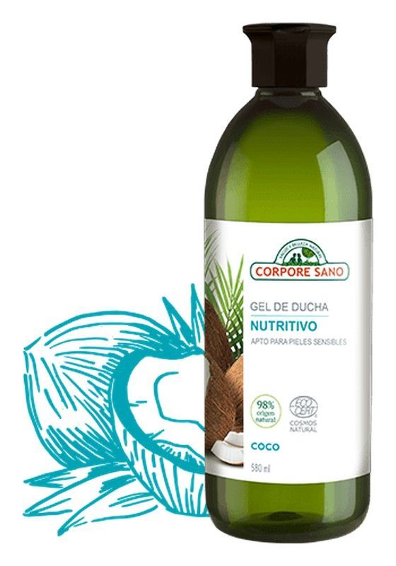 Gel Nutritivo Coco 580ml Corpore Sano
