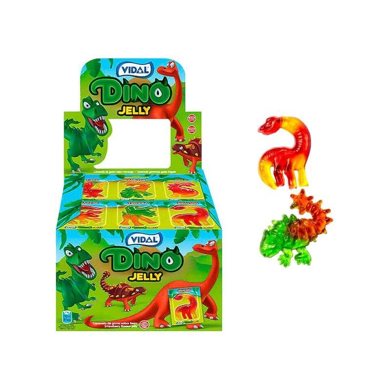 Gelatina dinosaurios (66 unidades) de Vidal