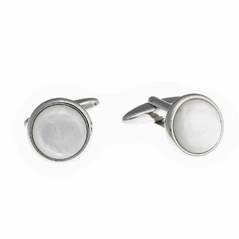 Gemelos acero de hombre