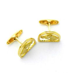 Gemelos Oro 18kts Estribo Y Cabeza De Caballo GA1/10033