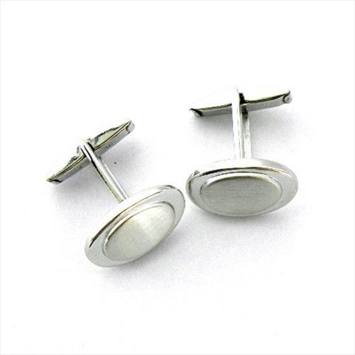 Gemelos Plata Ovalado GP202/29