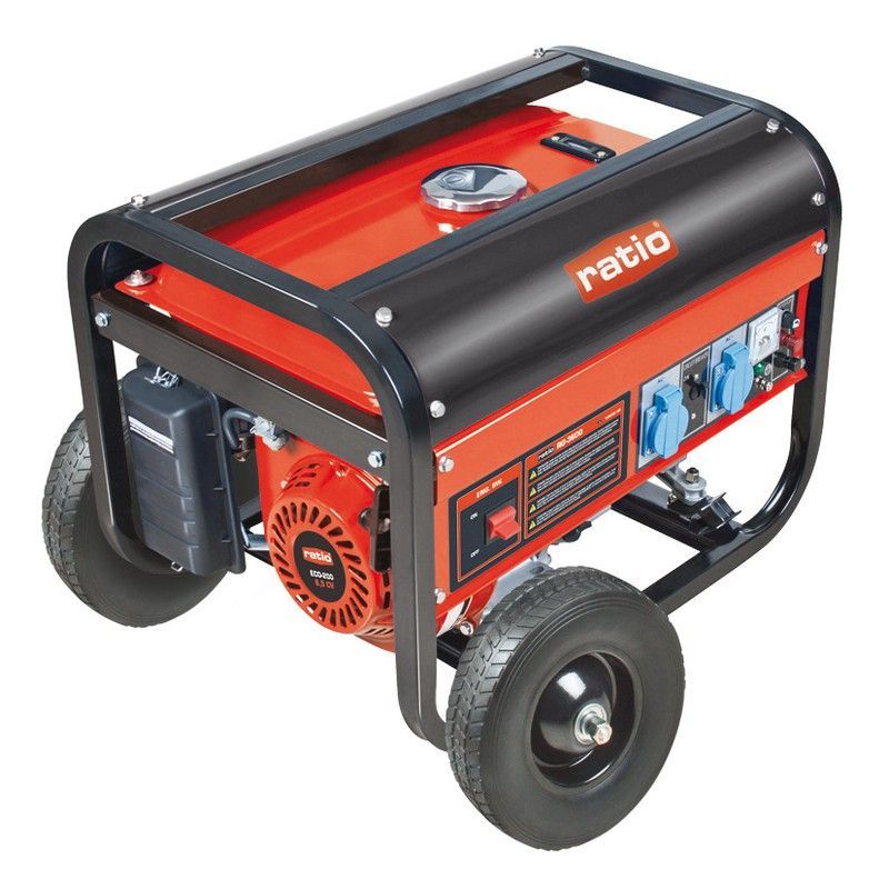 Generador de gasolina RATIO RG-3600 Potencia máxima de 2,8 Kva, Referencia 641X3600