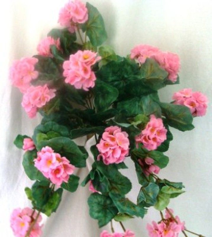 Geranio Colgante Artificial