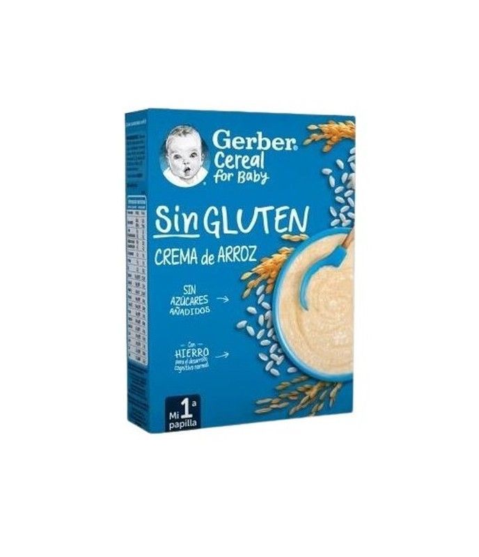 Gerber ExpertCare SIN GLUTEN Crema de Arroz 250g