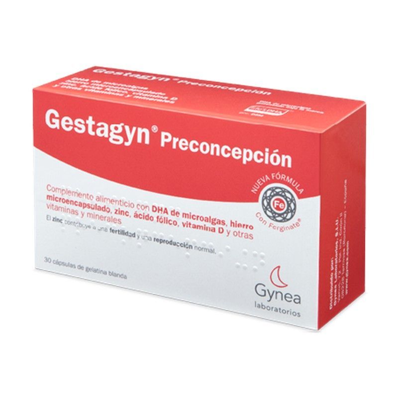 Gestagyn Preconcepción 30 Capsulas