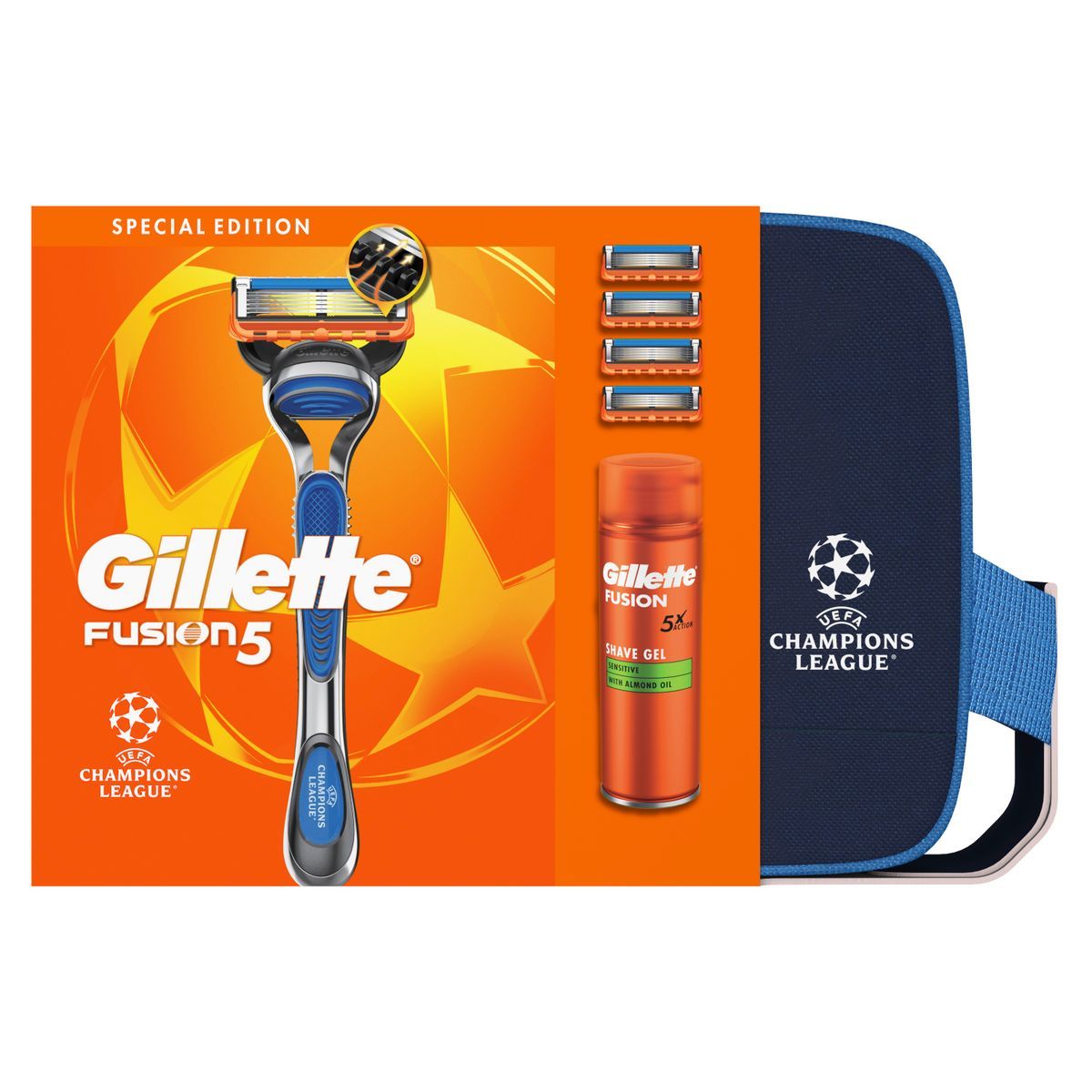 Gillette Fusion Neceser (Maq+4Rec+Gel)