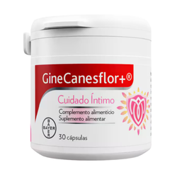 GineCanesflor+ 30 Cápsulas – Probiótico Vaginal con Vitamina B2