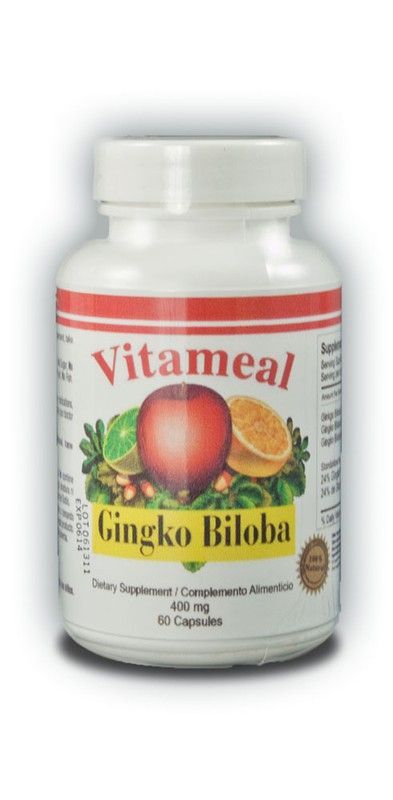Ginkgo Biloba 400 Mg Vitameal  60 Caps