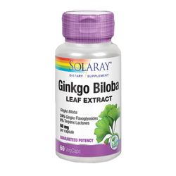 Ginkgo Biloba 60mg de Solaray