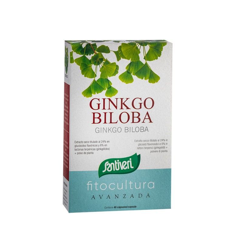 Ginkgo Biloba Fitocultura 40caps