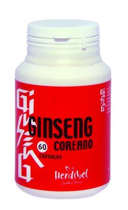 Ginseng Coreano 500 Mg 60 Caps