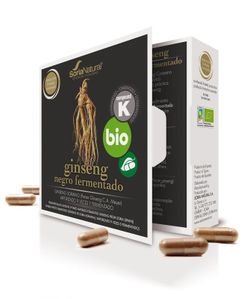 Ginseng Negro Bio 24 Cápsulas Soria Natural