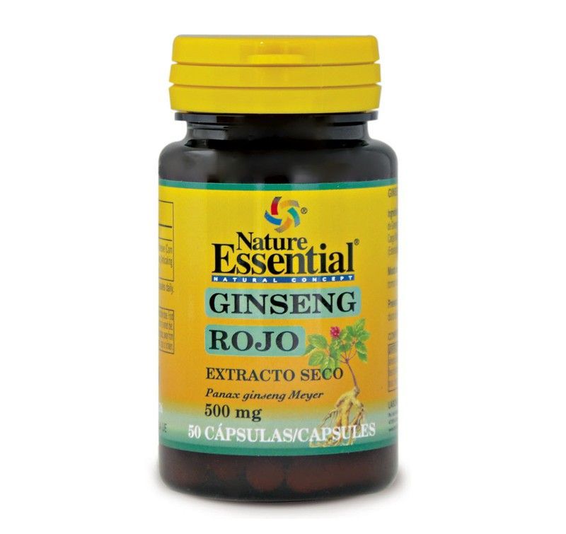 Ginseng Rojo 500 Mg Ext Seco 50 cápsulas