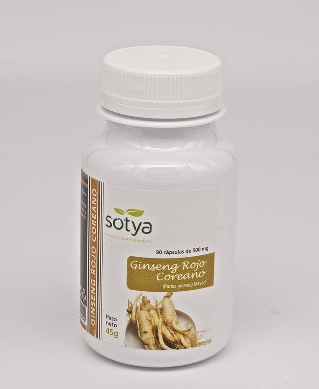 Ginseng Rojo Coreano 90 cápsulas