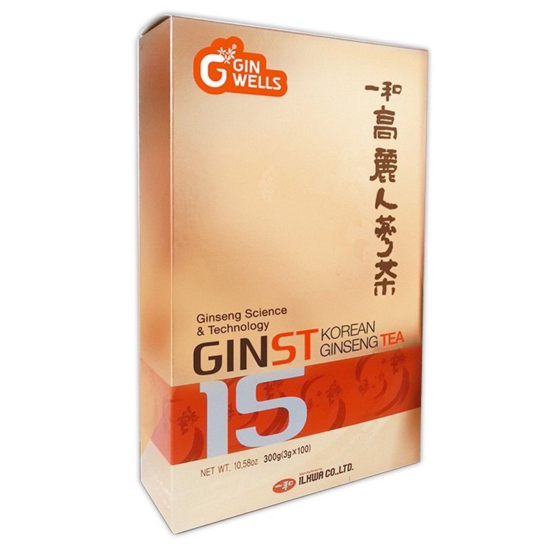 Ginst15 Tea 100 Sobres  (Te Ginseng)