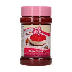 Glaseado topping cobertura rojo rubí funcakes 375 grs