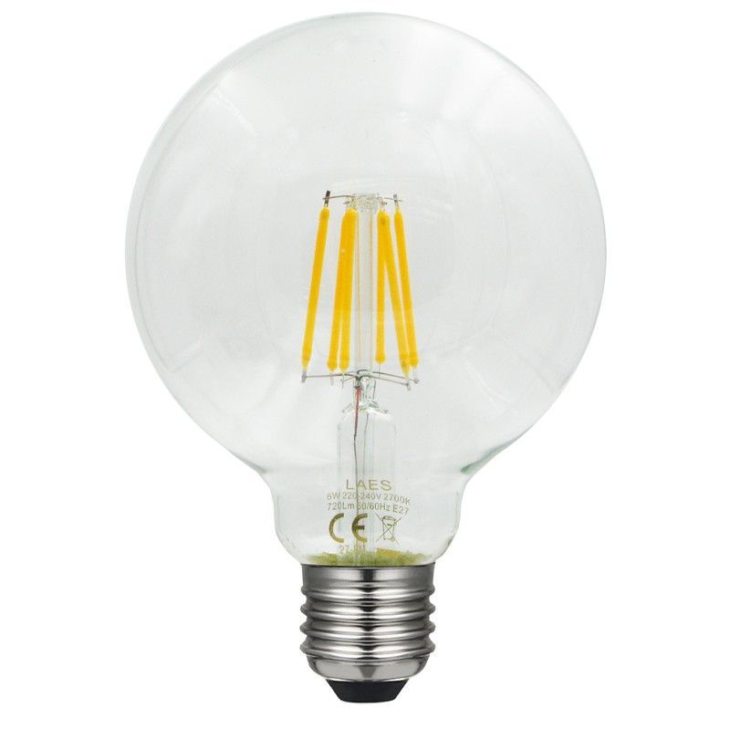 Globe 95mm filament transparente